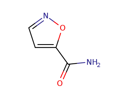 Molecular Structure of 89032-77-9 (ISOXAZOLE-5-CARBOXAMIDE)