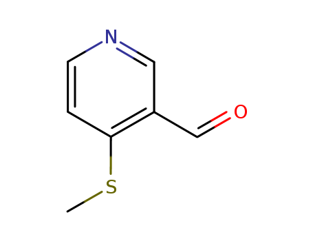 3-PYRIDINECARBOXALDEHYDE,4-(METHYLTHIO)-