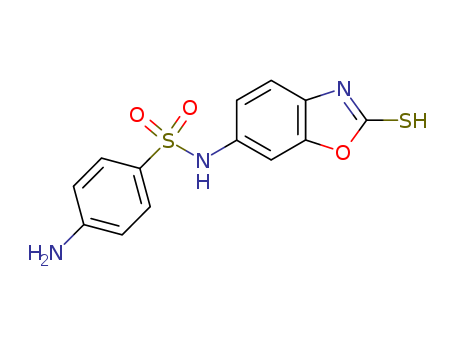 Benzenesulfonamide,4-amino-N-(2,3-dihydro-2-thioxo-6-benzoxazolyl)-