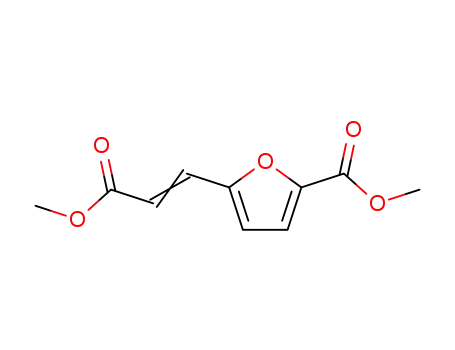 Molecular Structure of 64154-17-2 (METHYL 5-(2-METHOXYCARBONYLVINYL)FURAN-2-CARBOXYLATE)