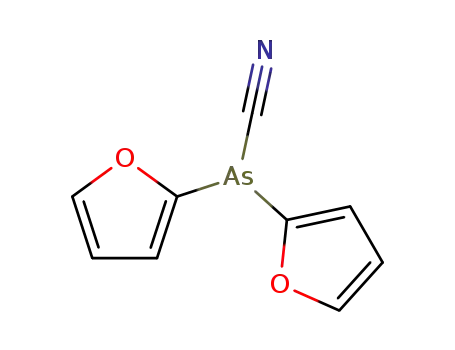 Molecular Structure of 64049-15-6 (Cyanodi(2-furyl)arsine)