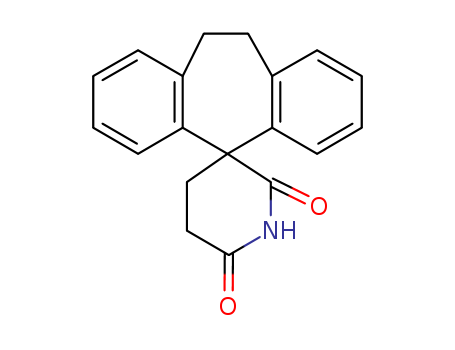 Spiro[5H-dibenzo[a,d]cycloheptene-5,3'-piperidine]-2',6'-dione,10,11-dihydro-