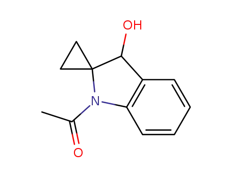 1'-acetyl-2',3'-dihydrospiro<cyclopropane-1,2'-<2H>indol>-3'-ol