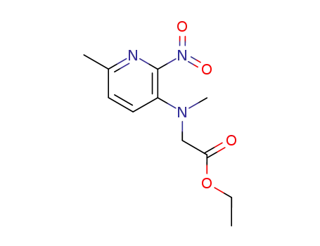 Glycine, N-methyl-N-(6-methyl-2-nitro-3-pyridinyl)-, ethyl ester