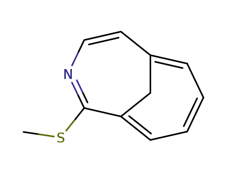 2-Methylsulfanyl-3-aza-bicyclo[4.4.1]undeca-1<sup>(10)</sup>,2,4,6,8-pentaene