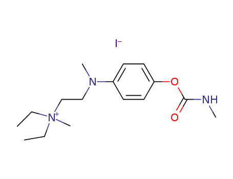 diethyl-methyl-[2-[N-methyl-4-(methylcarbamoyloxy)anilino]ethyl]azaniumiodide