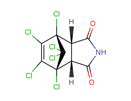 1,4,5,6,7,7-HEXACHLOROBICYCLO(2.2.1)-5-HEPTENE-2,3-DICARBOXIMIDE