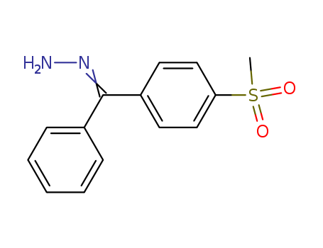 Methanone,[4-(methylsulfonyl)phenyl]phenyl-, hydrazone cas  68724-26-5