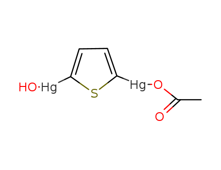 Mercury,(acetato-O)hydroxy-m-2,5-thiophenediyldi- (9CI) cas  64048-08-4