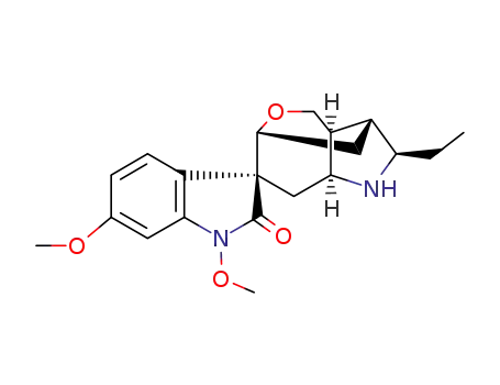 Molecular Structure of 6887-28-1 (GELSEMICINE)