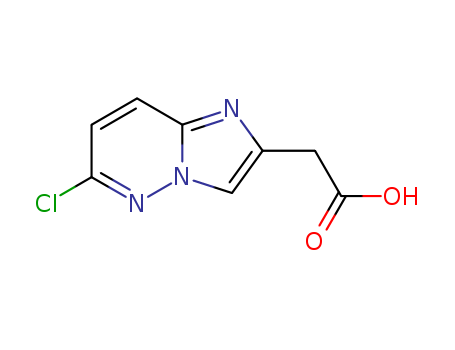 Imidazo[1,2-b]pyridazine-2-aceticacid, 6-chloro- cas  64068-07-1