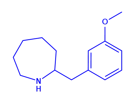 Molecular Structure of 68841-07-6 (HEXAHYDRO-2-[(3-METHOXYLPHENYL)METHYL]-1H-AZEPINE)