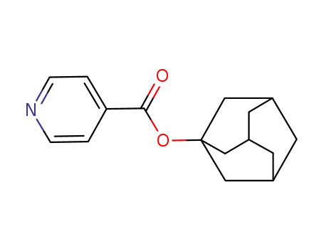 tricyclo[3.3.1.1~3,7~]dec-1-yl pyridine-4-carboxylate