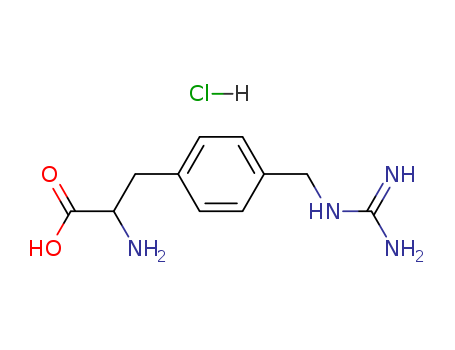 Phenylalanine,4-[[(aminoiminomethyl)amino]methyl]-, hydrochloride (9CI)