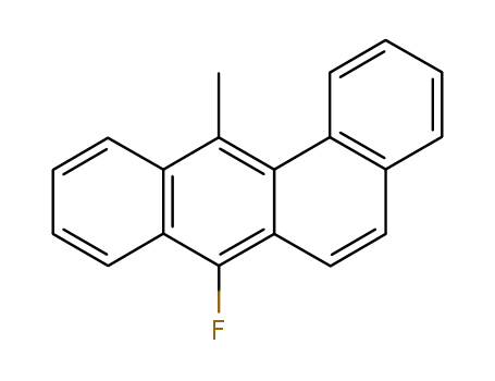 Molecular Structure of 68781-45-3 (7-fluoro-12-methyltetraphene)