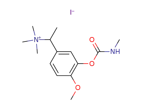 Molecular Structure of 64046-27-1 (1-{4-methoxy-3-[(methylcarbamoyl)oxy]phenyl}-N,N,N-trimethylethanaminium iodide)