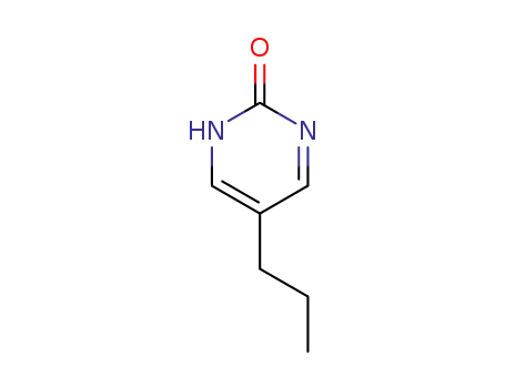 Molecular Structure of 64171-57-9 (2(1H)-Pyrimidinone, 5-propyl- (9CI))