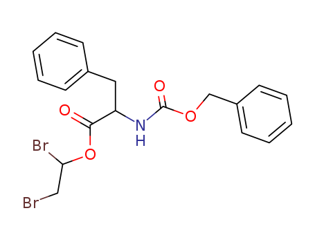 L-Phenylalanine,N-[(phenylmethoxy)carbonyl]-, 1,2-dibromoethyl ester