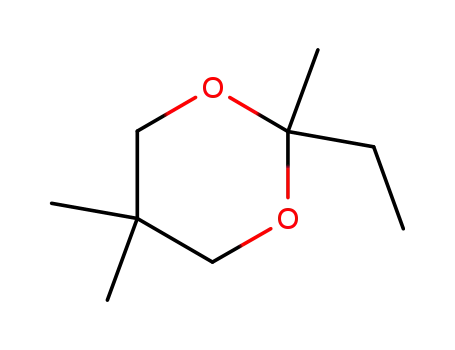 Molecular Structure of 6413-47-4 (2-ethyl-2,5,5-trimethyl-1,3-dioxane)