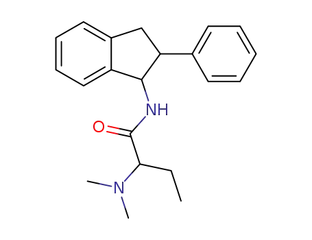N-[2-(ジメチルアミノ)ブチリル]-2-フェニル-1-インダンアミン