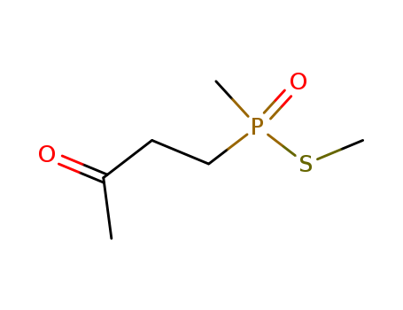 Phosphinothioic acid,methyl(3-oxobutyl)-, S-methyl ester (9CI) cas  64010-95-3