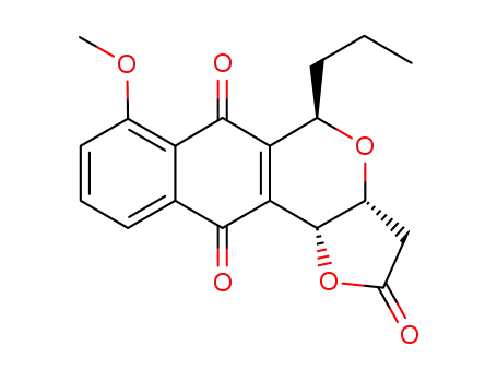 (3aR,5S,11bR)-3,3a,5,11b-tetrahydro-7-methoxy-5-propyl-1,4-dioxacyclopent[a]anthracen-2,6,11-trione