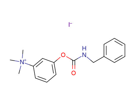 Benzenaminium,N,N,N-trimethyl-3-[[[(phenylmethyl)amino]carbonyl]oxy]-, iodide (1:1)