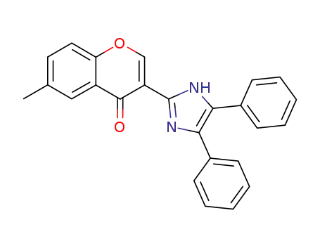 3-(4,5-diphenyl-1H-imidazol-2-yl)-6-methyl-4H-chromen-4-one