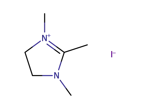 1H-Imidazolium, 4,5-dihydro-1,2,3-trimethyl-, iodide