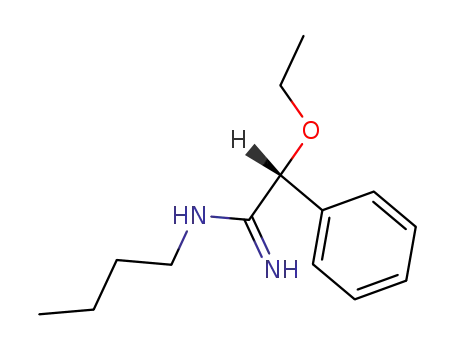 Molecular Structure of 64058-97-5 (N1-Butyl-2-ethoxy-2-phenylacetamidine)