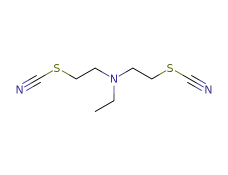 Molecular Structure of 64048-01-7 ((ethylimino)diethane-2,1-diyl bis(thiocyanate))