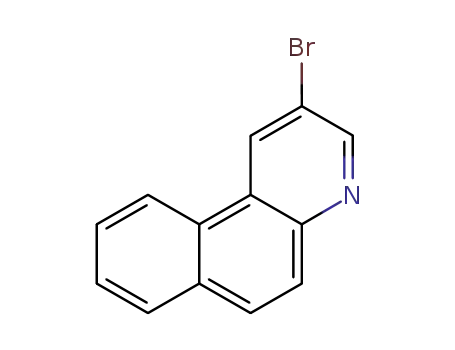 Molecular Structure of 68633-87-4 (2-bromobenzo[f]quinoline)
