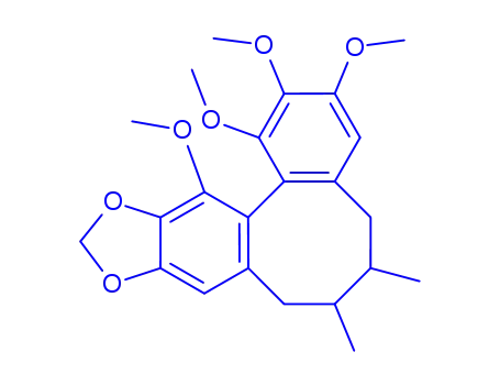 Molecular Structure of 64121-95-5 (schizandrin B)