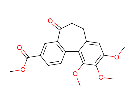 6,7-dihydro-3-carbomethoxy-9,10,11-trimethoxy-5H-dibenzo[a,c]cyclohepten-5-one