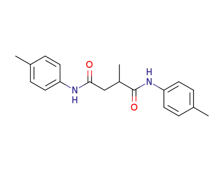 methyl-succinic acid di-<i>p</i>-toluidide
