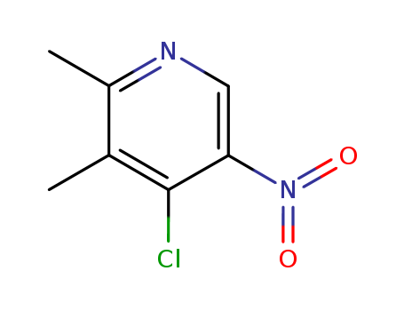 Pyridine, 4-chloro-2,3-dimethyl-5-nitro-
