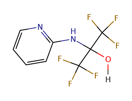 2-Propanol,1,1,1,3,3,3-hexafluoro-2-(2-pyridinylamino)- cas  64139-77-1