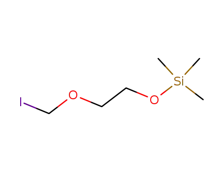<2-(trimethylsiloxy)ethoxy>methyl iodide
