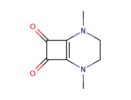 Molecular Structure of 64186-72-7 (1,4-DIMETHYL-1,2,3,4,5,6-HEXAHYDROCYCLOBUTA[B]PYRAZINE-5,6-DIONE)