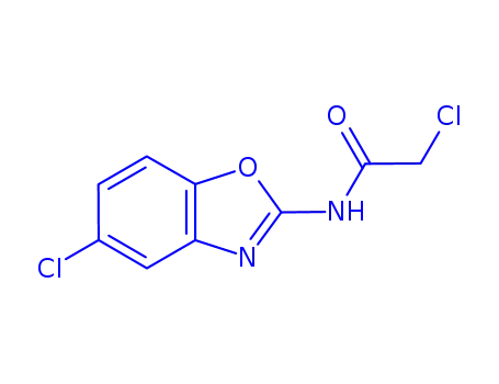 2-クロロ-N-(5-クロロベンゾオキサゾール-2-イル)アセトアミド