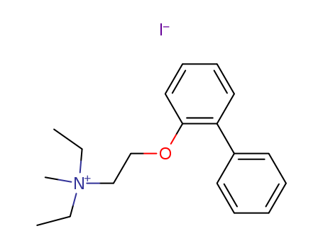 diethyl-methyl-[2-(2-phenylphenoxy)ethyl]azanium iodide