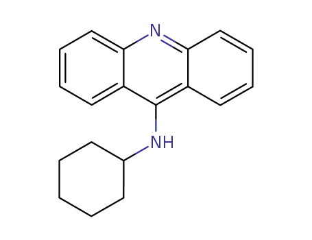 Molecular Structure of 64046-83-9 (N-cyclohexylacridin-9-amine)