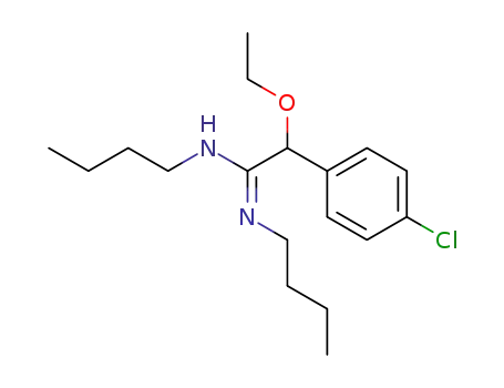 N,N'-ジブチル-2-(4-クロロフェニル)-2-エトキシエタンイミドアミド