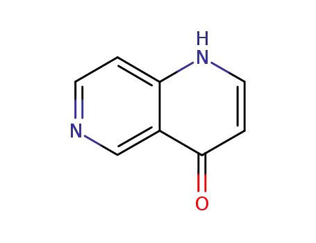 Molecular Structure of 72754-01-9 (1,4-Dihydro-1,6-naphthyridin-4-one)