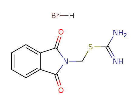 Carbamimidothioic acid,(1,3-dihydro-1,3-dioxo-2H-isoindol-2-yl)methyl ester, monohydrobromide (9CI) cas  64039-42-5