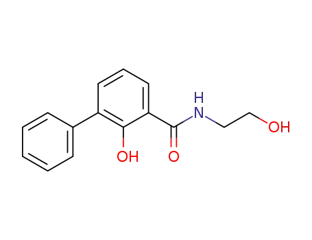 2-ヒドロキシ-N-(2-ヒドロキシエチル)-1,1′-ビフェニル-3-カルボアミド