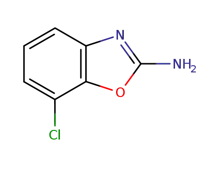 Molecular Structure of 64037-11-2 (7-Chloro-2-benzoxazolamine)