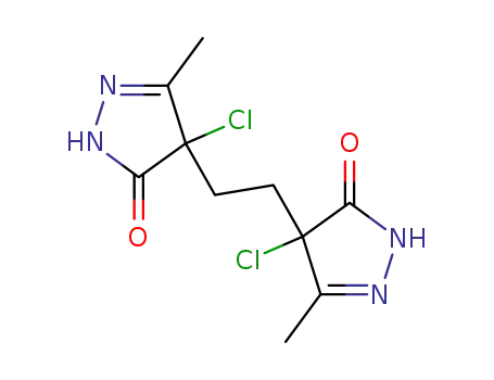 1,2-dimethylene-4,4'-bis(3-methyl-4-chloro-2-pyrazolin-5-one)