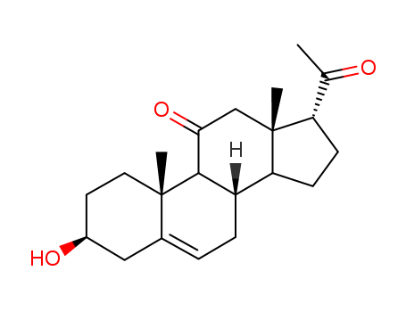 Pregn-5-ene-11,20-dione,3-hydroxy-, (3b)- cas  640-73-3