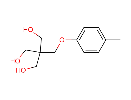 Molecular Structure of 64049-38-3 (2-(Hydroxymethyl)-2-(p-tolyloxymethyl)-1,3-propanediol)